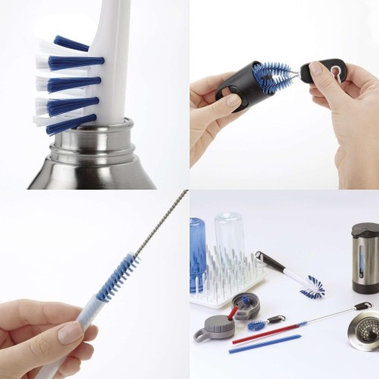 oxo-water-bottle-cleaning-3pc-bottle-brush-set-good-grips - OXO Good Grips Water Bottle Cleaning Set