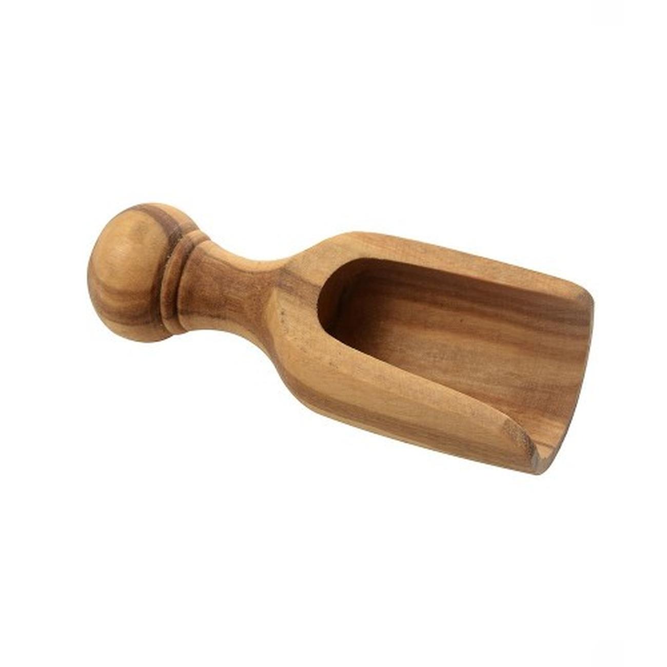 olive-wood-scoop-5cm - Olive Wood Scoop 5.5cm