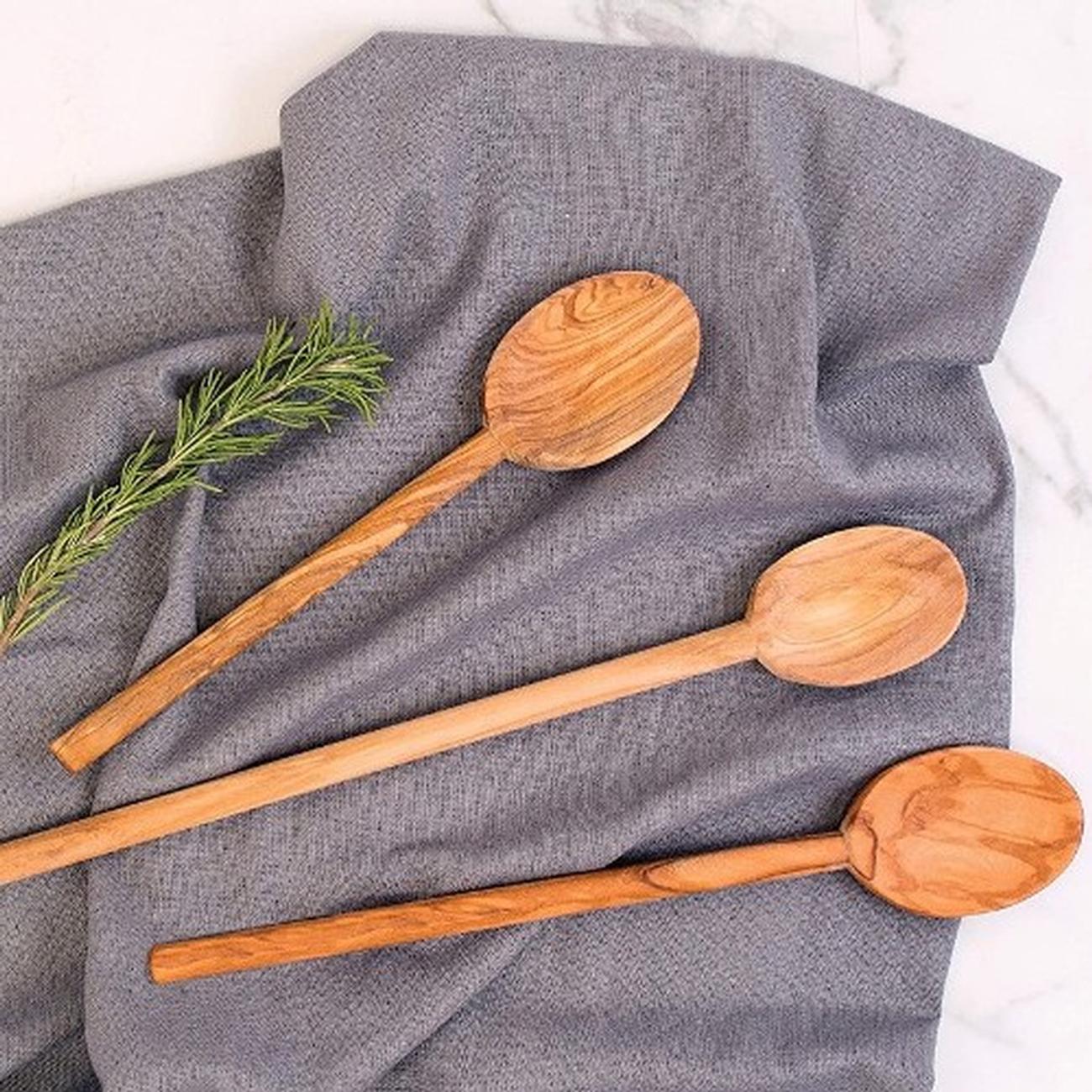 olive-wood-kitchen-spoon-23cm - Olive Wood Spoon 23cm