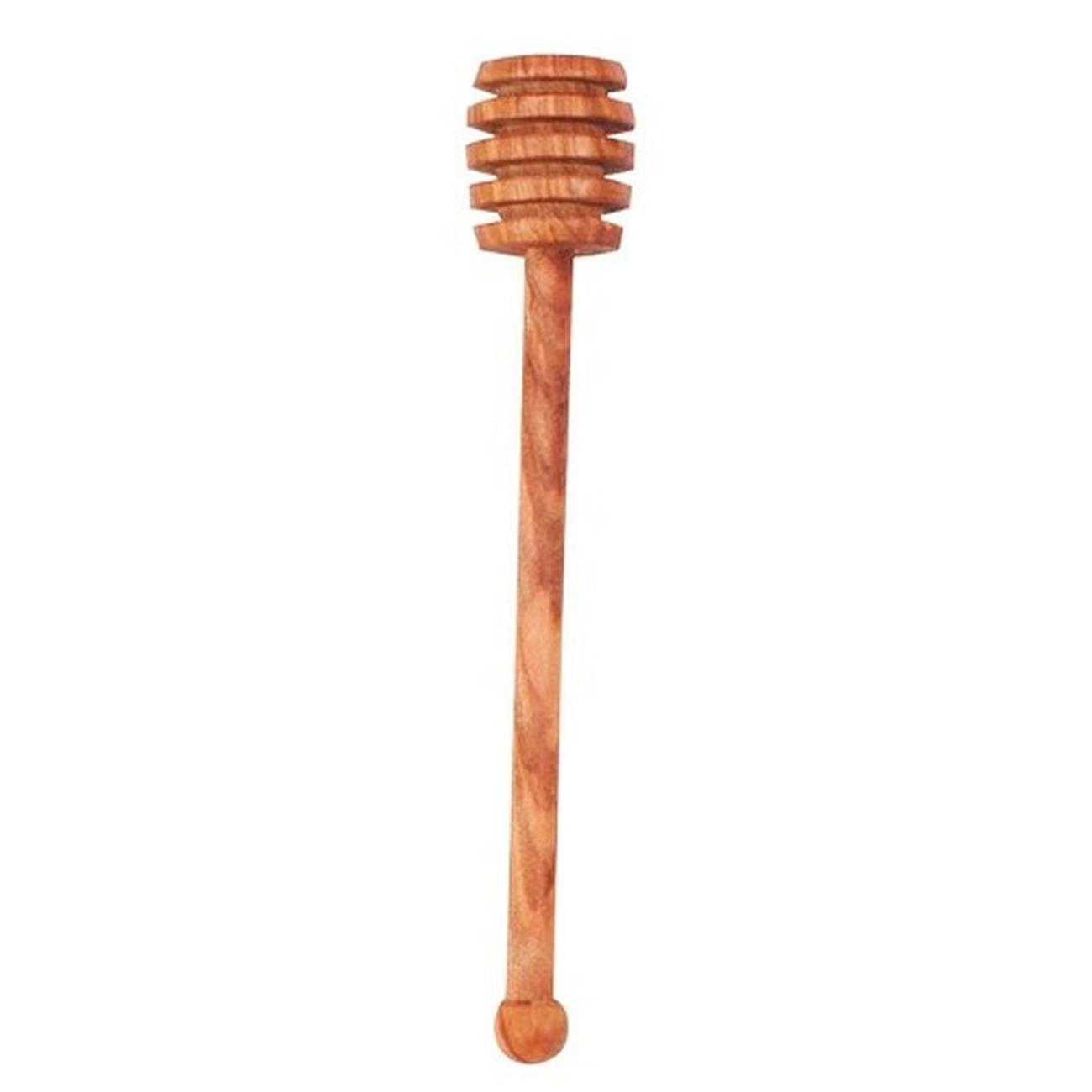 olive-wood-honey-dipper-honey-spoon - Olive Wood Honey Dipper