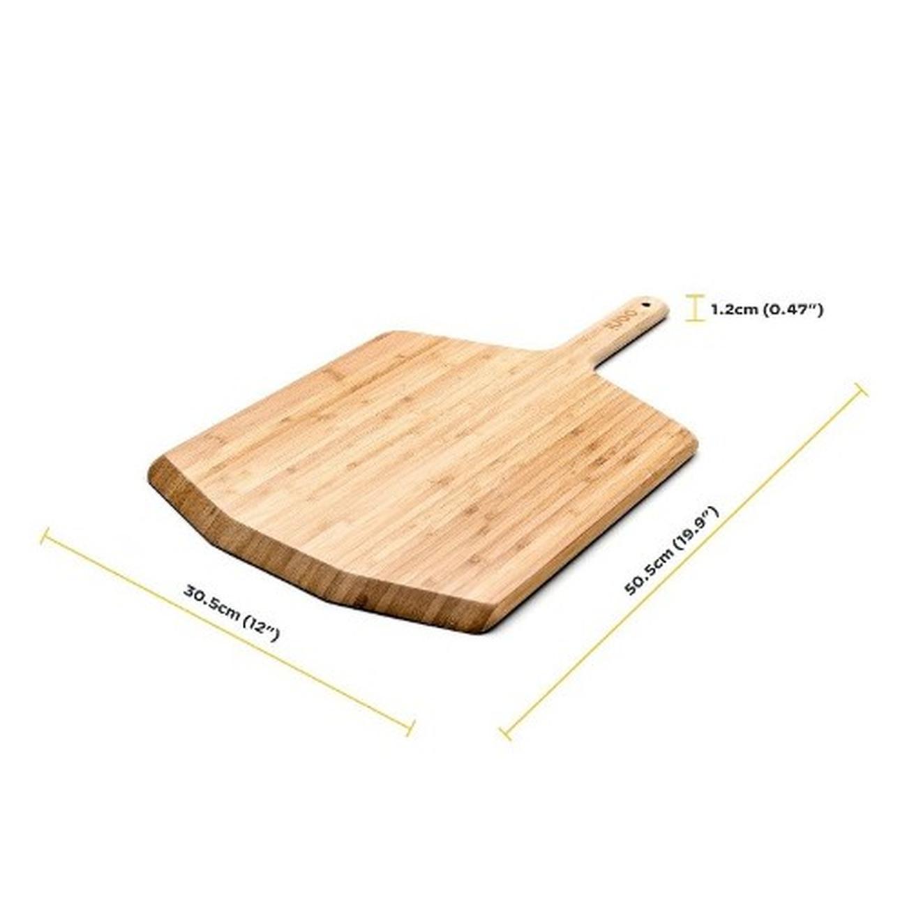 Ooni Bamboo Pizza Peel & Serving Board 12