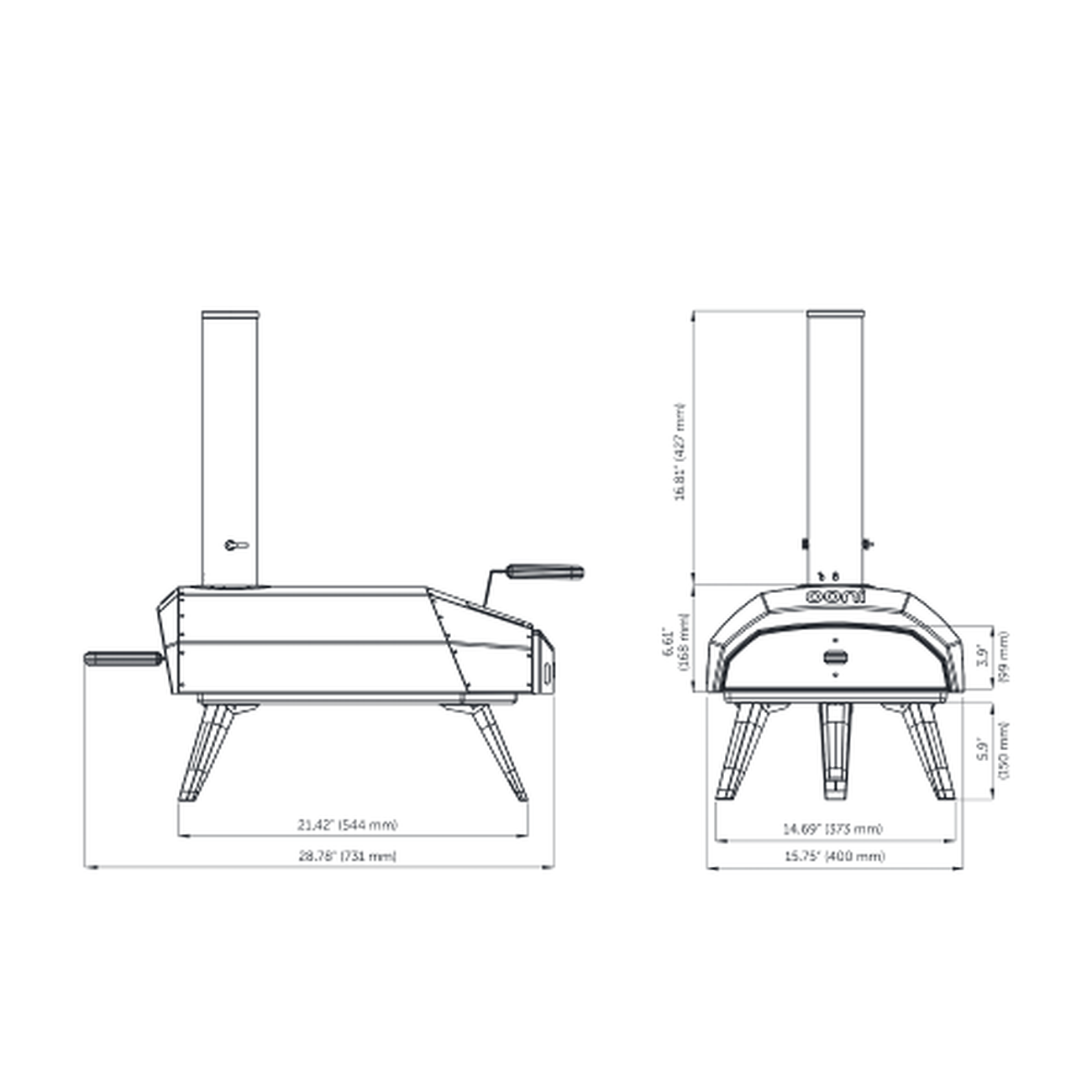 ooni-pizza-oven-karu-12-inch-multi-fuel - Ooni Karu 12 Multi-Fuel Pizza Oven