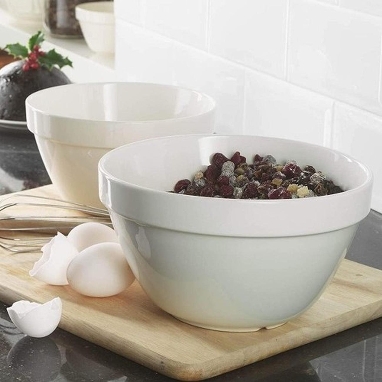mason-cash-s18-white-pudding-bowl-22cm - Mason Cash White Pudding Basin S18 22cm