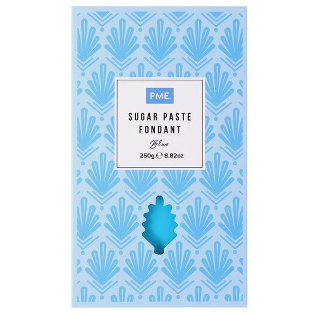 culpitt-cake-decorating-sugar-paste-light-blue-250g - PME Sugar Paste Fondant Light Blue 250g