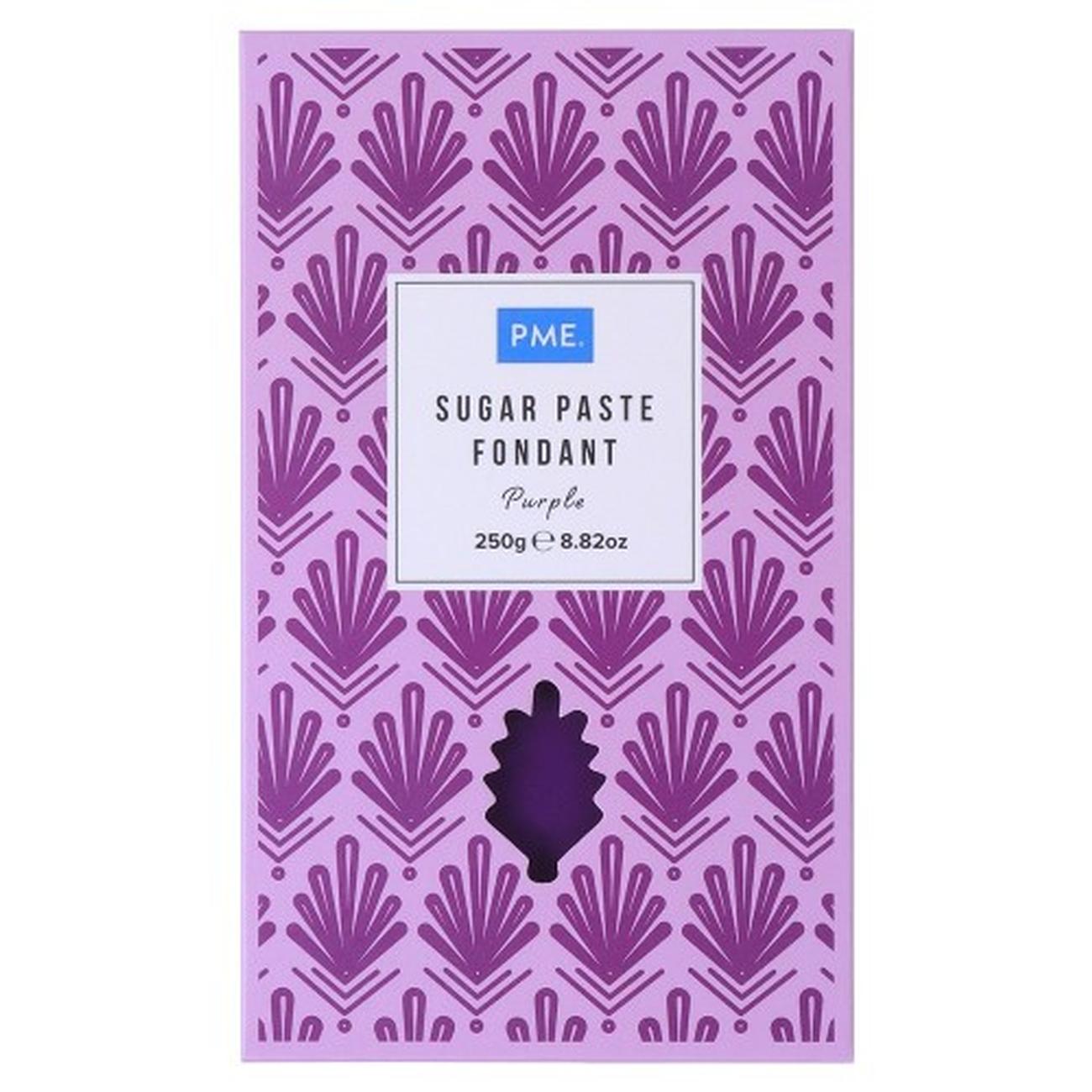 renshaw-sugar-paste-dusky-lavender-250g - PME Sugar Paste Fondant Purple 250g