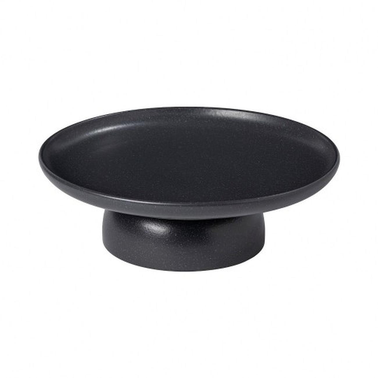 casafina-pacifica-footed-cake-stand-27cm-seed-grey - Pacifica Seed Grey Footed Cake Plate 27cm
