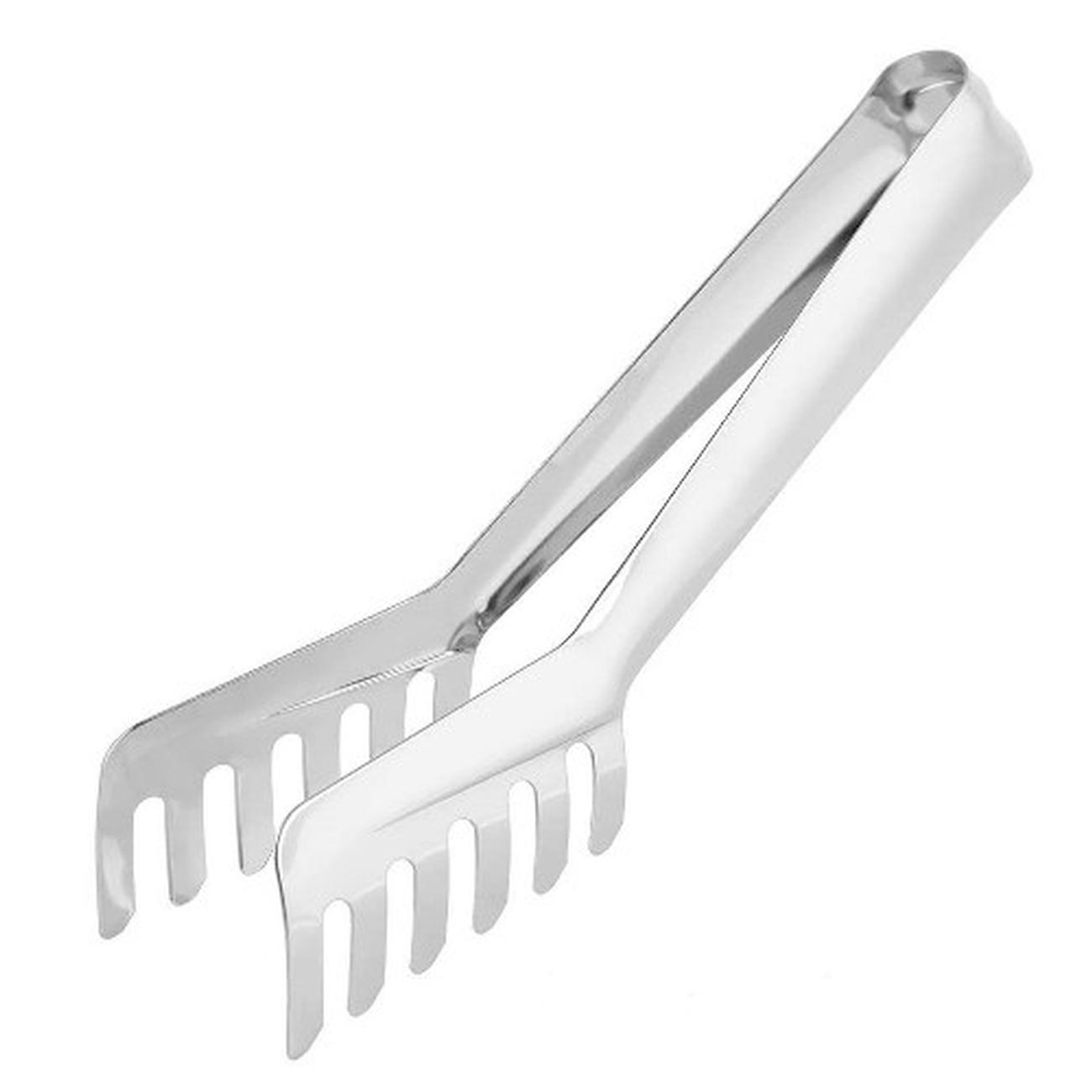 pasta-spaghetti-serving-tongs-21cm-stainless-steel - Pasta & Spaghetti Serving Tongs 21cm