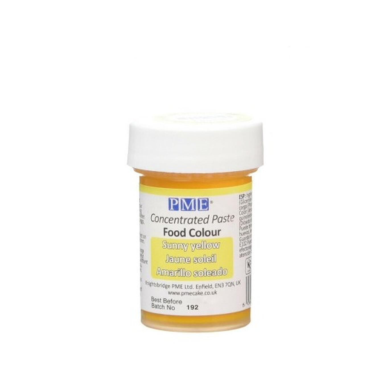 pmecake-paste-colour-sunny-yellow - PME Paste Colour Sunny Yellow