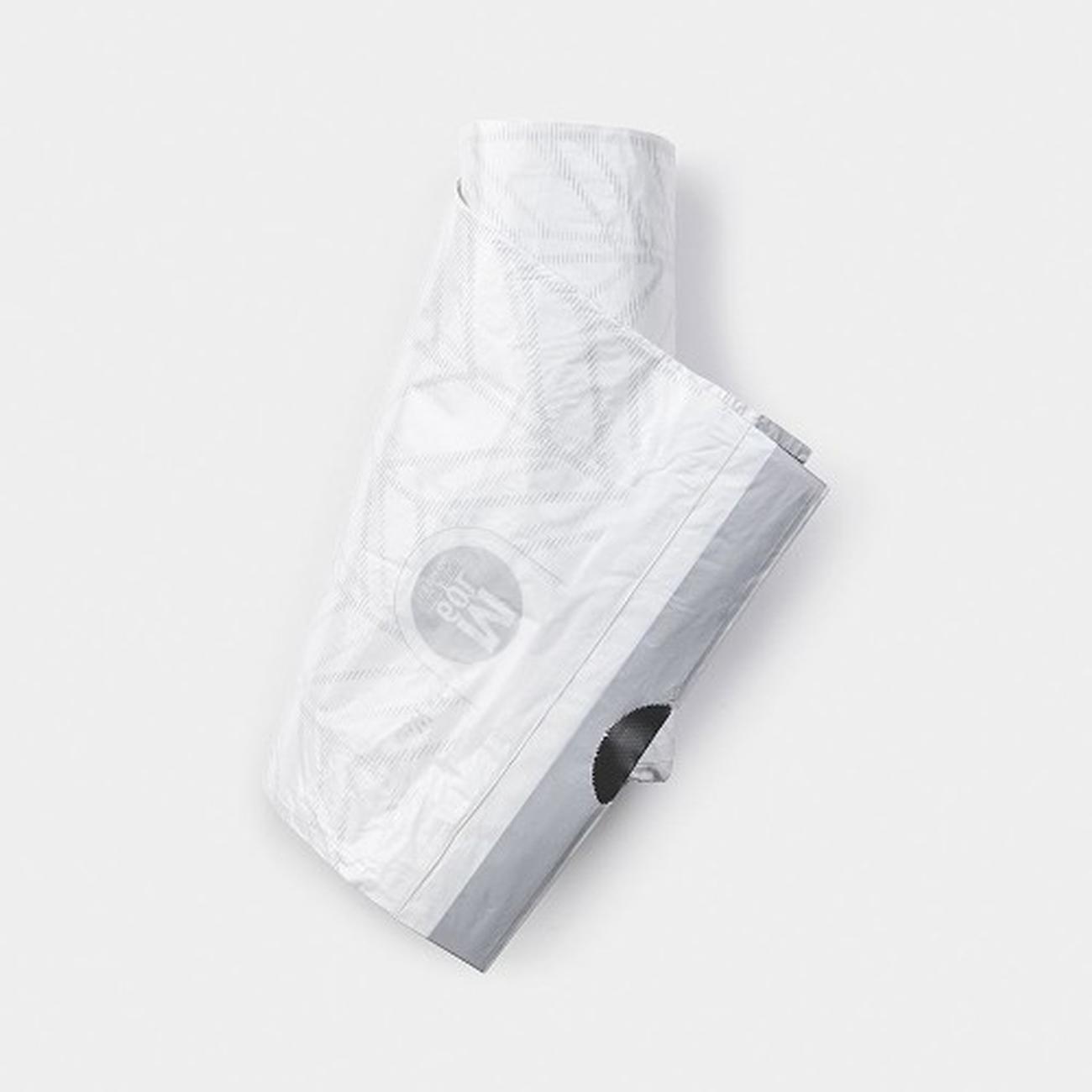 brabantia-perfectfit-bin-bags-code-m-60-litres-10-bags-on-roll-white - Brabantia PerfectFit Bin Bags for BO Code M