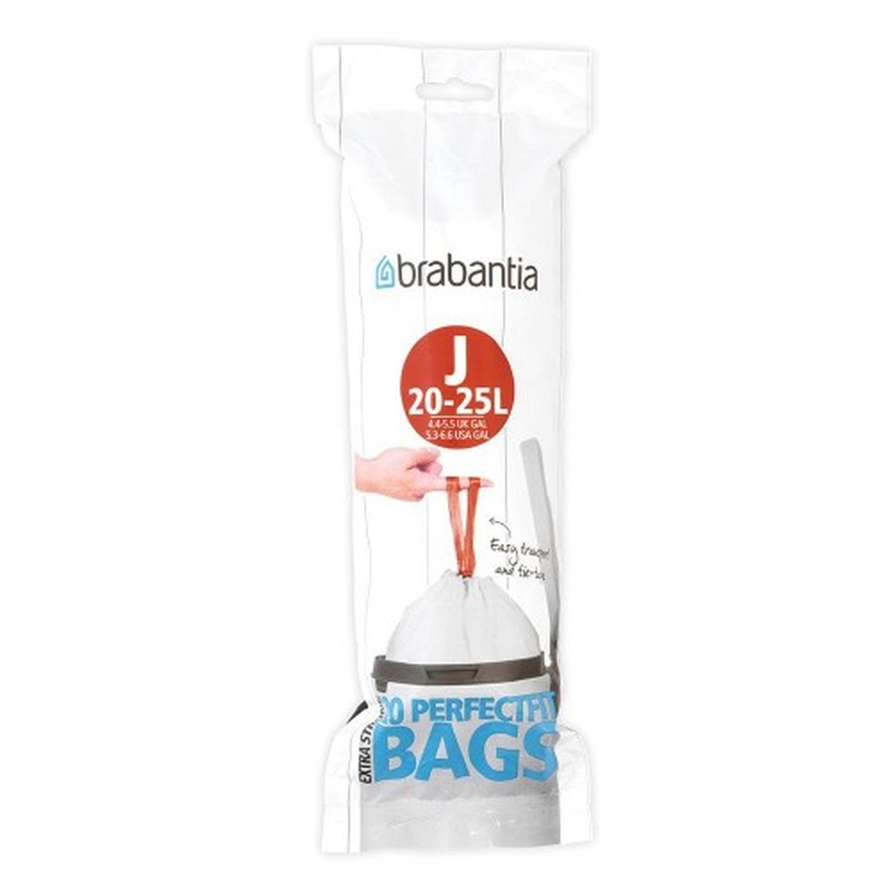 brabantia-perfectfit-bags-for-BO-20-bin-liners-code-J-23L - Brabantia PerfectFit 20 Bags For BO Code J 23L