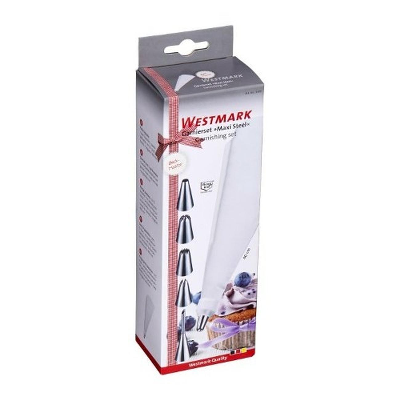 Westmark Piping Bag & Nozzles 7pc Set