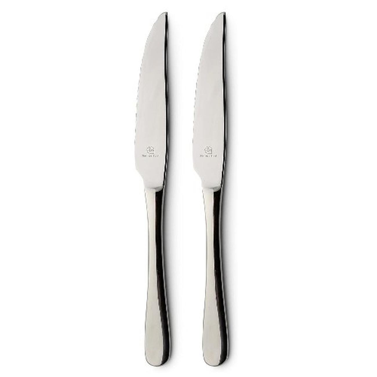 grunwerg-windsor-classic-pizza-and-steak-knives-set-of-2 - Grunwerg Windsor Serrated Pizza & Steak Knifes Set of 2