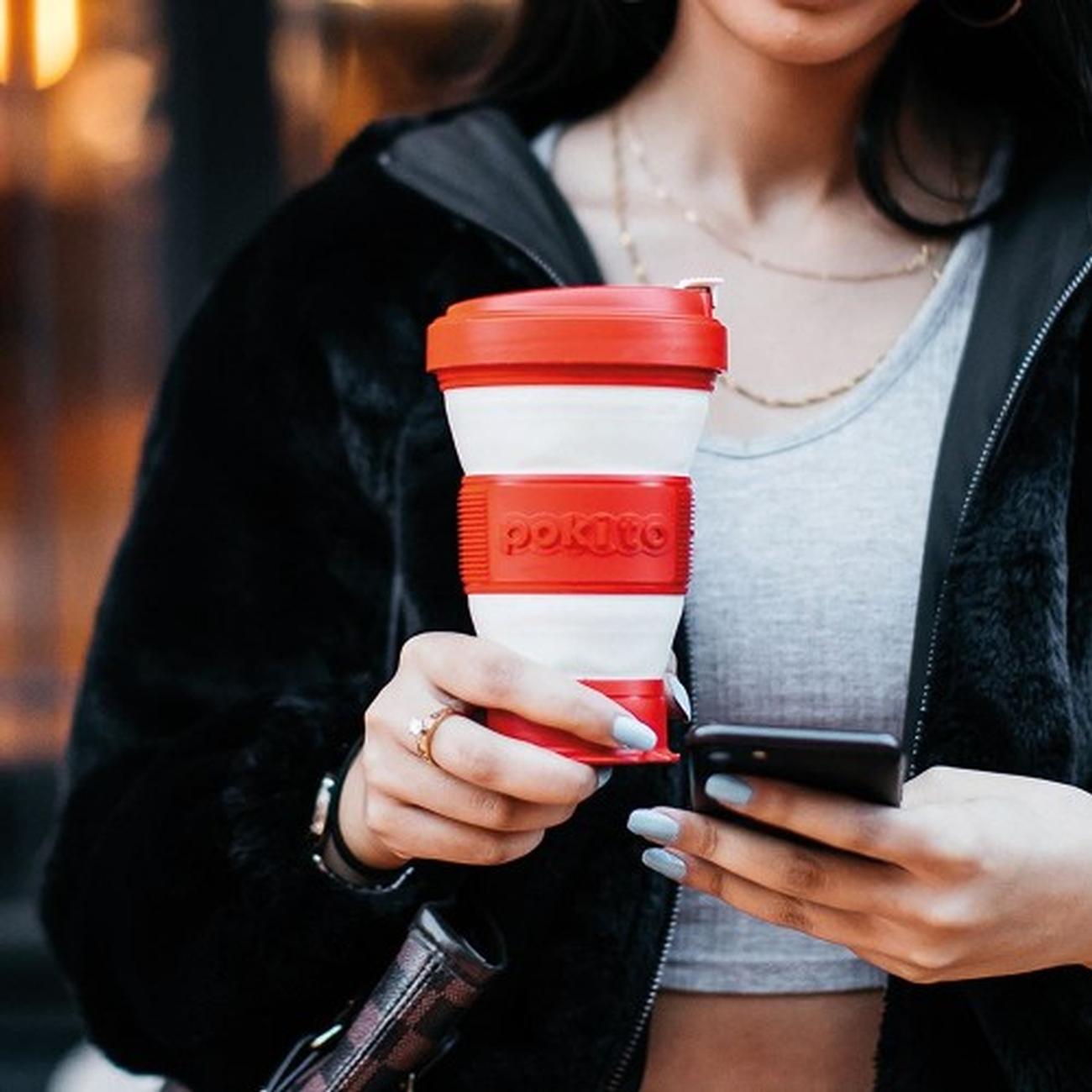 pokito-pop-up-reusable-cup-cherry - Pokito Pop-up Cup Cherry