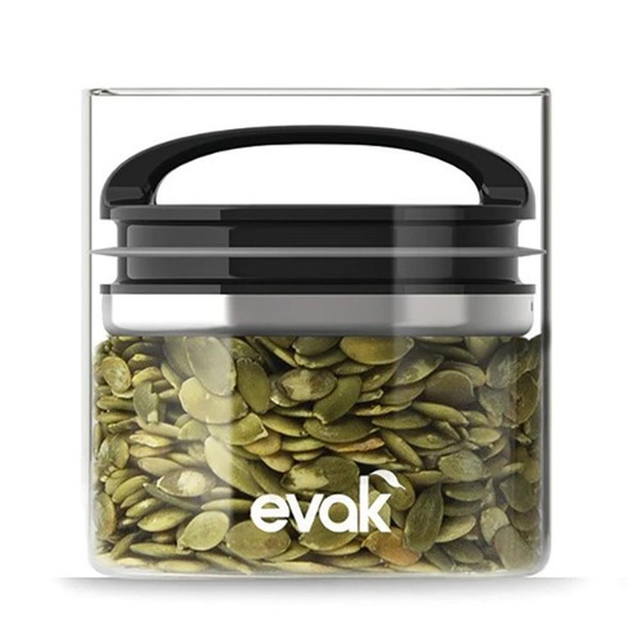 prepara-evak-airtight-glass-storage-container-468ml - Prepara Evak Airtight Food Storage 468ml