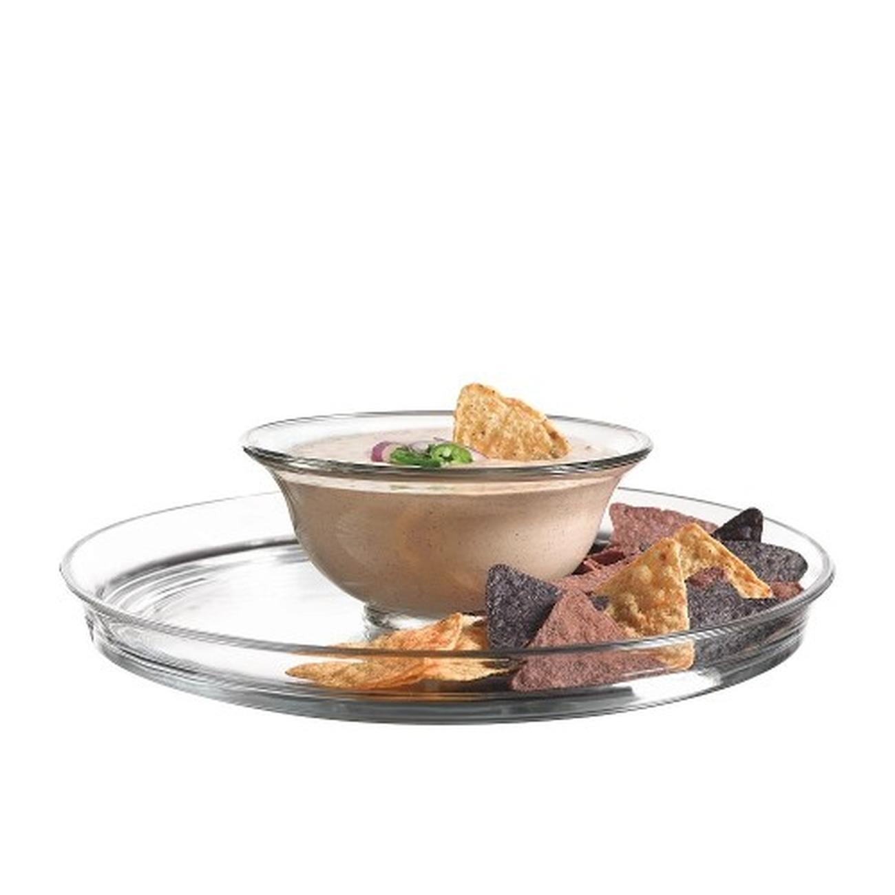 anchor-hocking-presence-4-in-1-cake-dome-and-cake-stand - Anchor Hocking Presence 4-in-1 Cake Stand & Dome