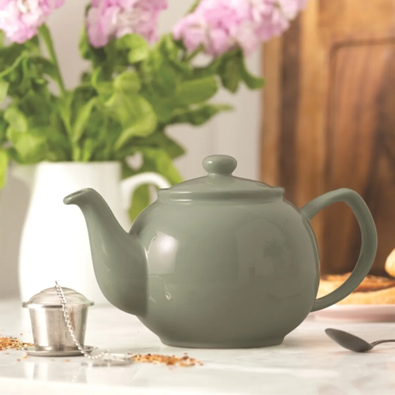 price-kensington-sage-green-6-cup-teapot - Price & Kensington Sage 6 Cup Teapot