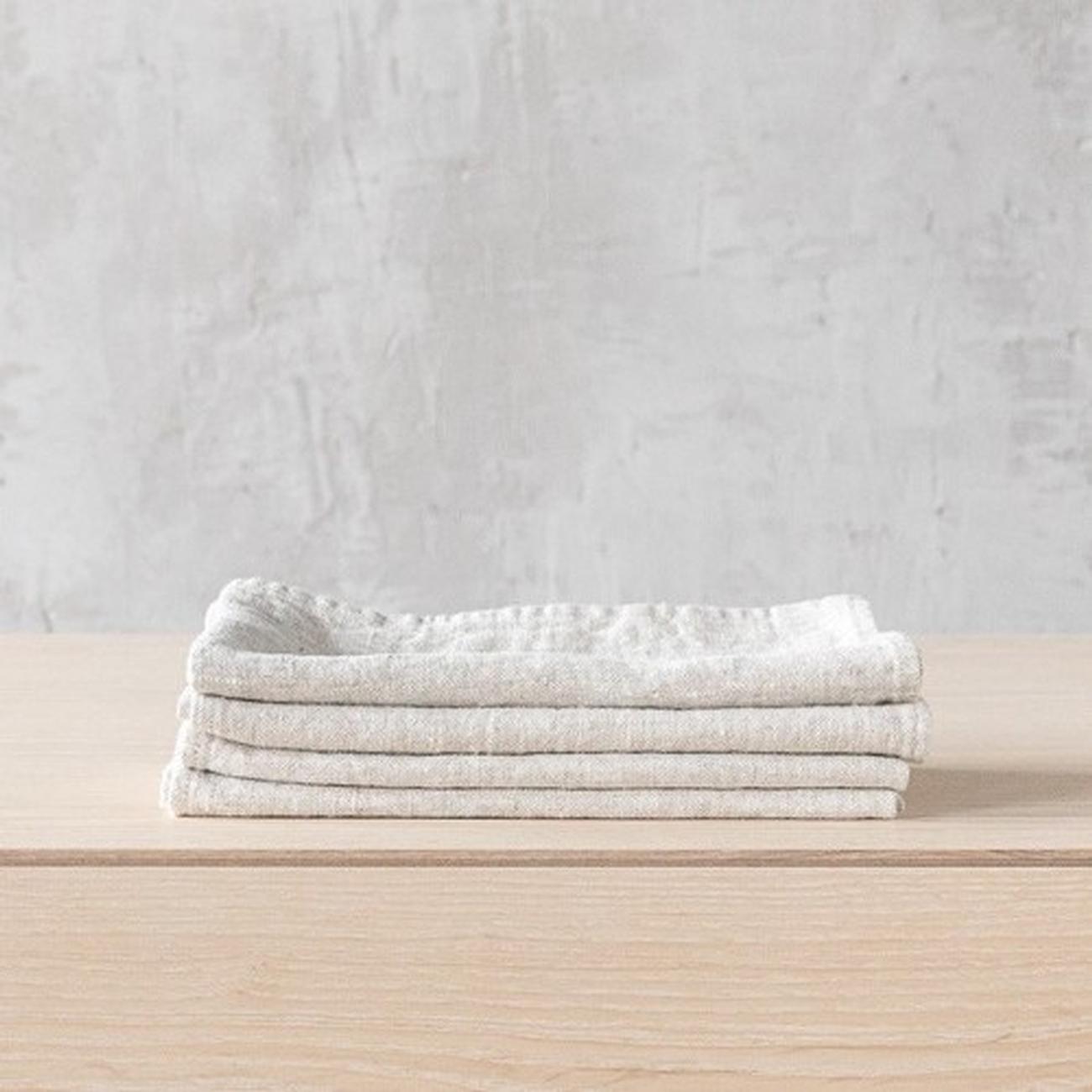 linenme-provence-linen-napkin-natural - LinenMe Provence Linen Napkin Natural