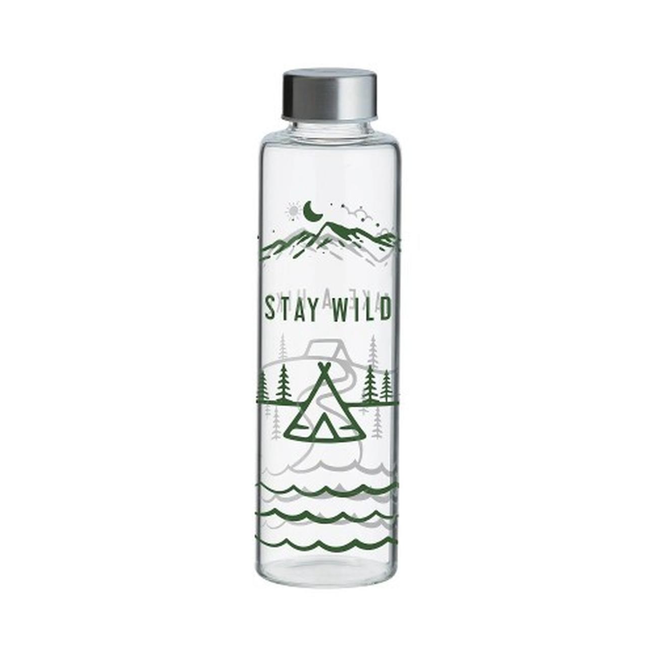 pure-glass-bottle-stay-wide-600ml - Pure Glass Bottle Stay Wide 600ml