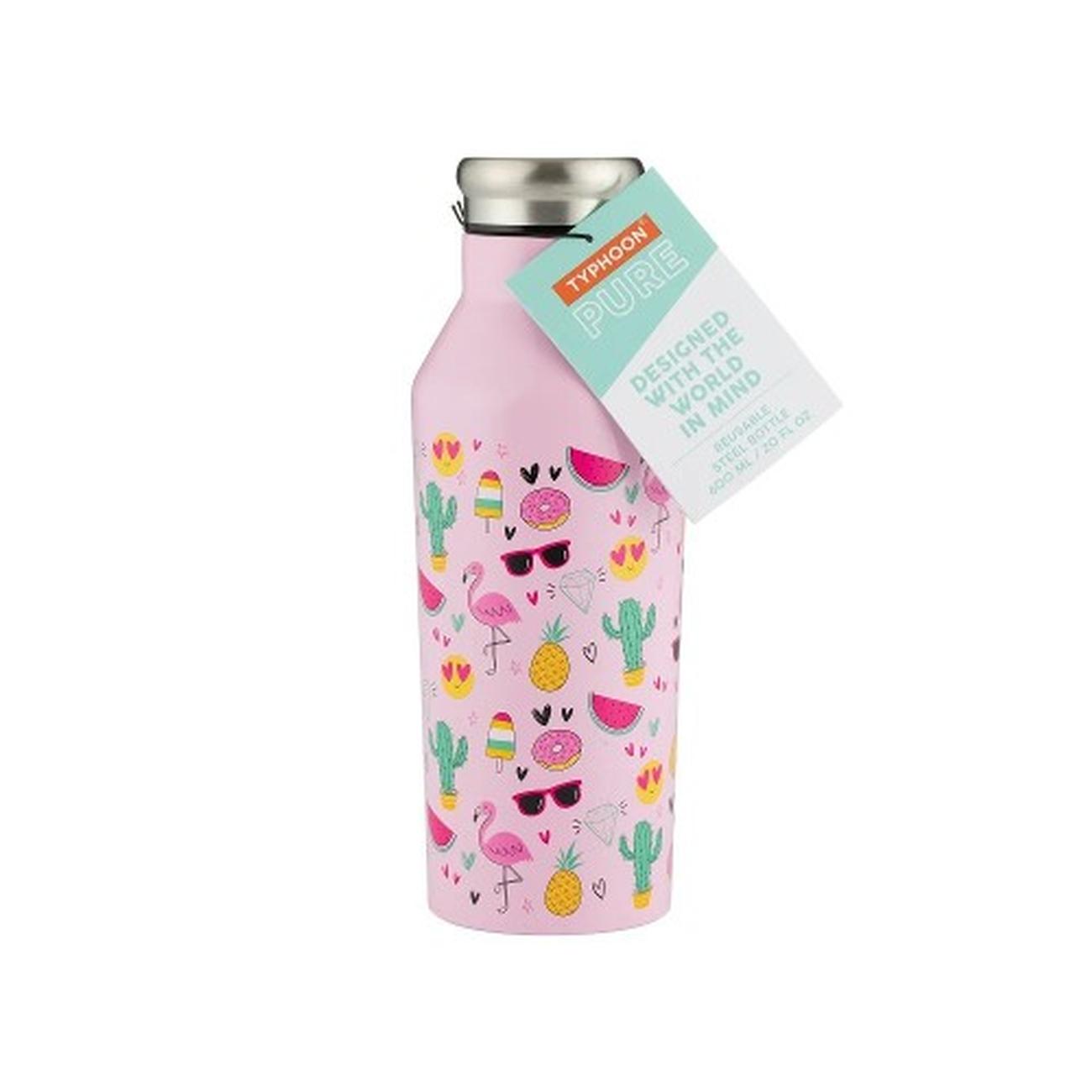 pure-kids-emoji-bottle-600ml-typhoon - Pure Kid's Emoji Bottle 600ml