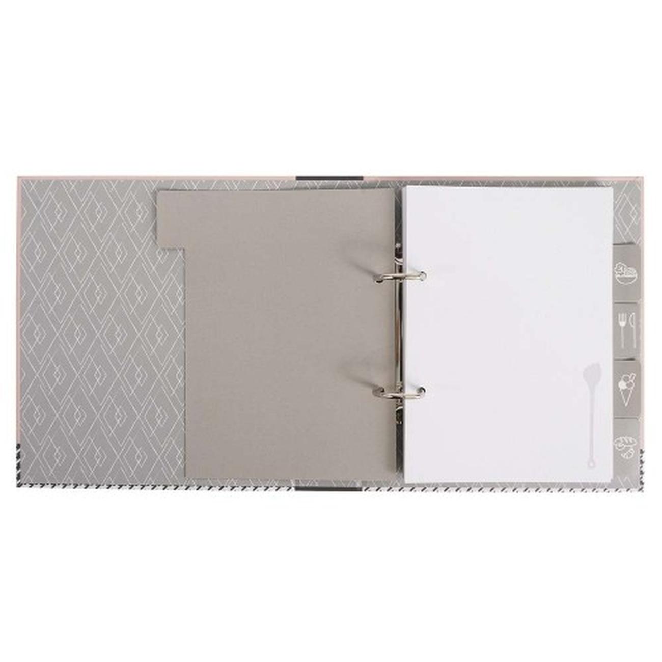 arte-bene-A5-recipe-folder-dog - Arte Bene Recipe File A5 My Kitchen My Rules