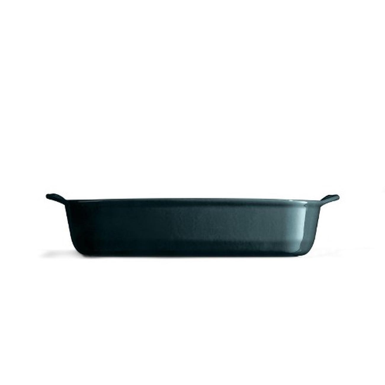 emile-henry-rectangular-oven-dish-medium-navy-blue - Emile Henry Ocean Blue Rectangular Oven Dish Medium