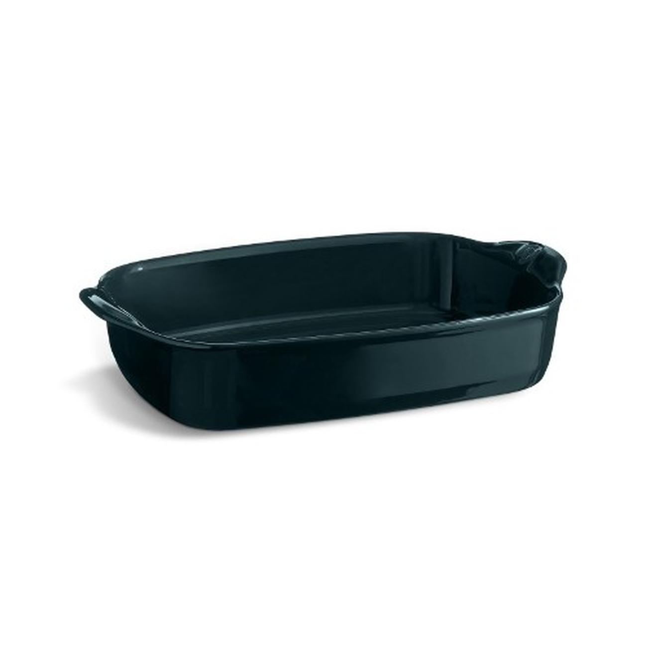 emile-henry-rectangular-oven-dish-medium-navy-blue - Emile Henry Ocean Blue Rectangular Oven Dish Medium