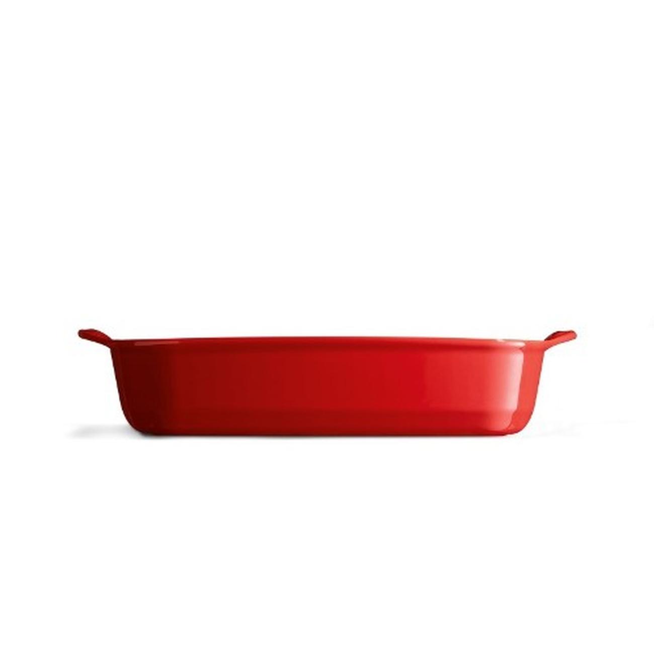 emile-henry-rectangular-oven-dish-medium-red - Emile Henry Red Rectangular Oven Dish Medium
