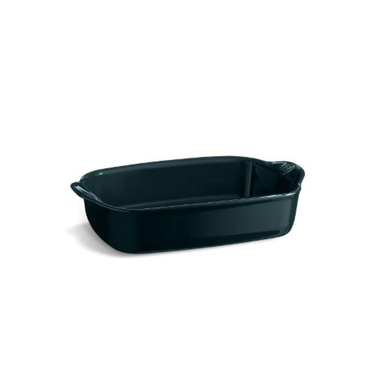 emile-henry-rectangular-oven-dish-small-navy-blue - Emile Henry Ocean Blue Rectangular Oven Dish Small