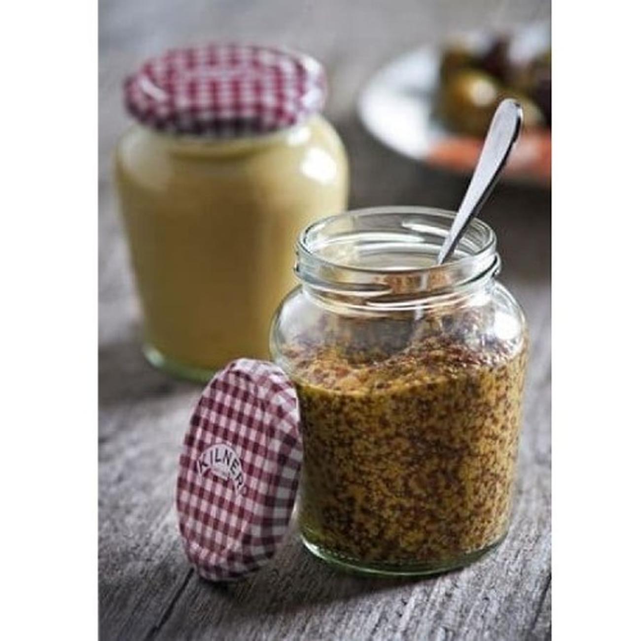 kilner-red-round-twist-top-preserve-jar-260ml - Kilner Red Round Twist Top Jar 260ml