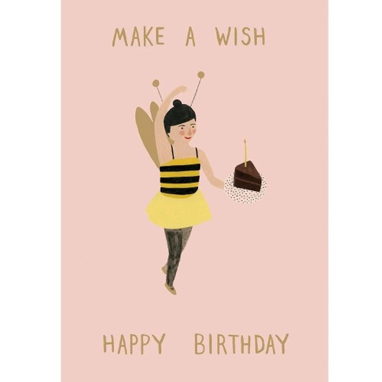 roger-la-borde-birthday-card-make-a-wish - Birthday Card - Make A Wish