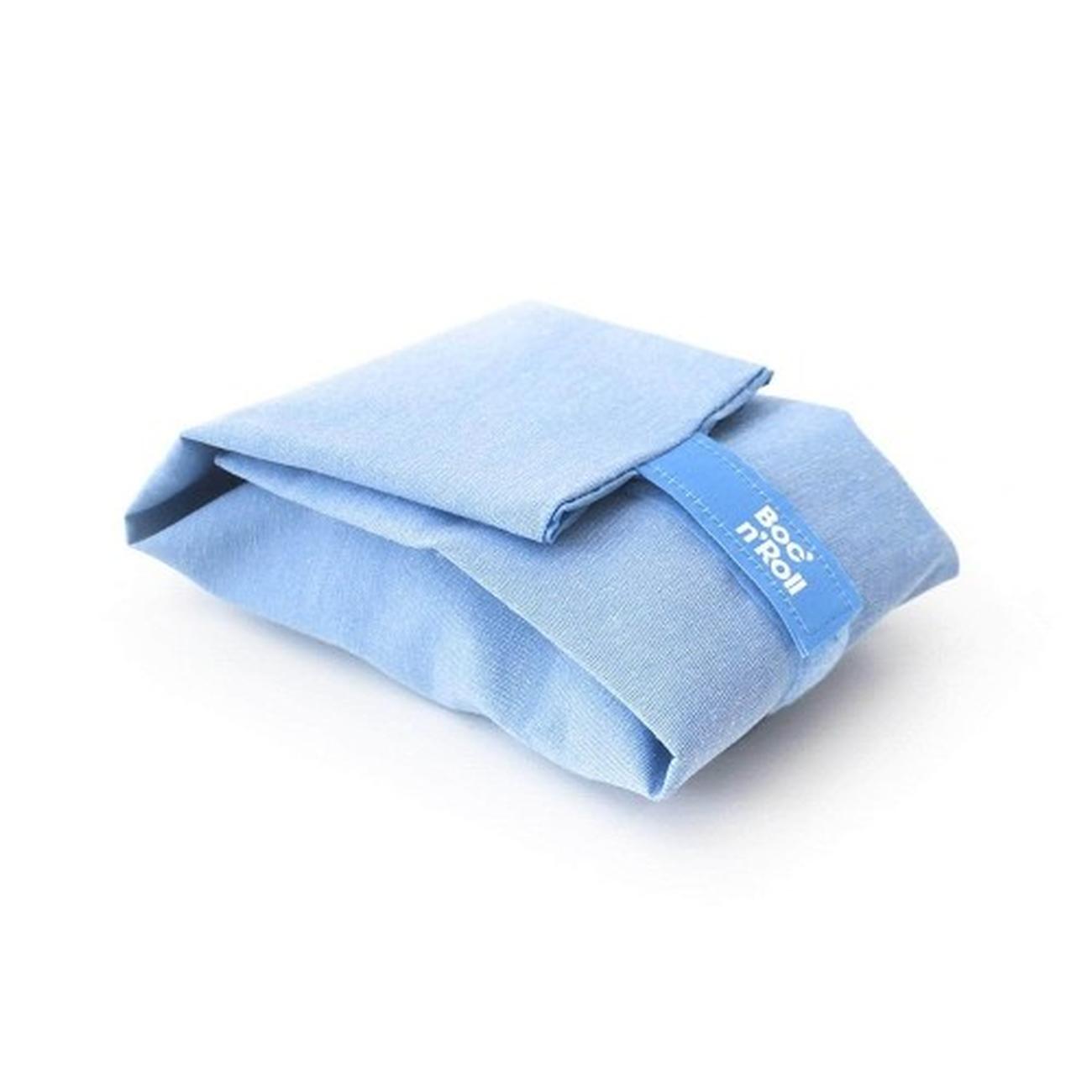 roll-eat-reusable-sandwich-bag-bocnroll-eco-blue - Roll'eat Boc'n'Roll Reusable Sandwich Wrap Eco Blue
