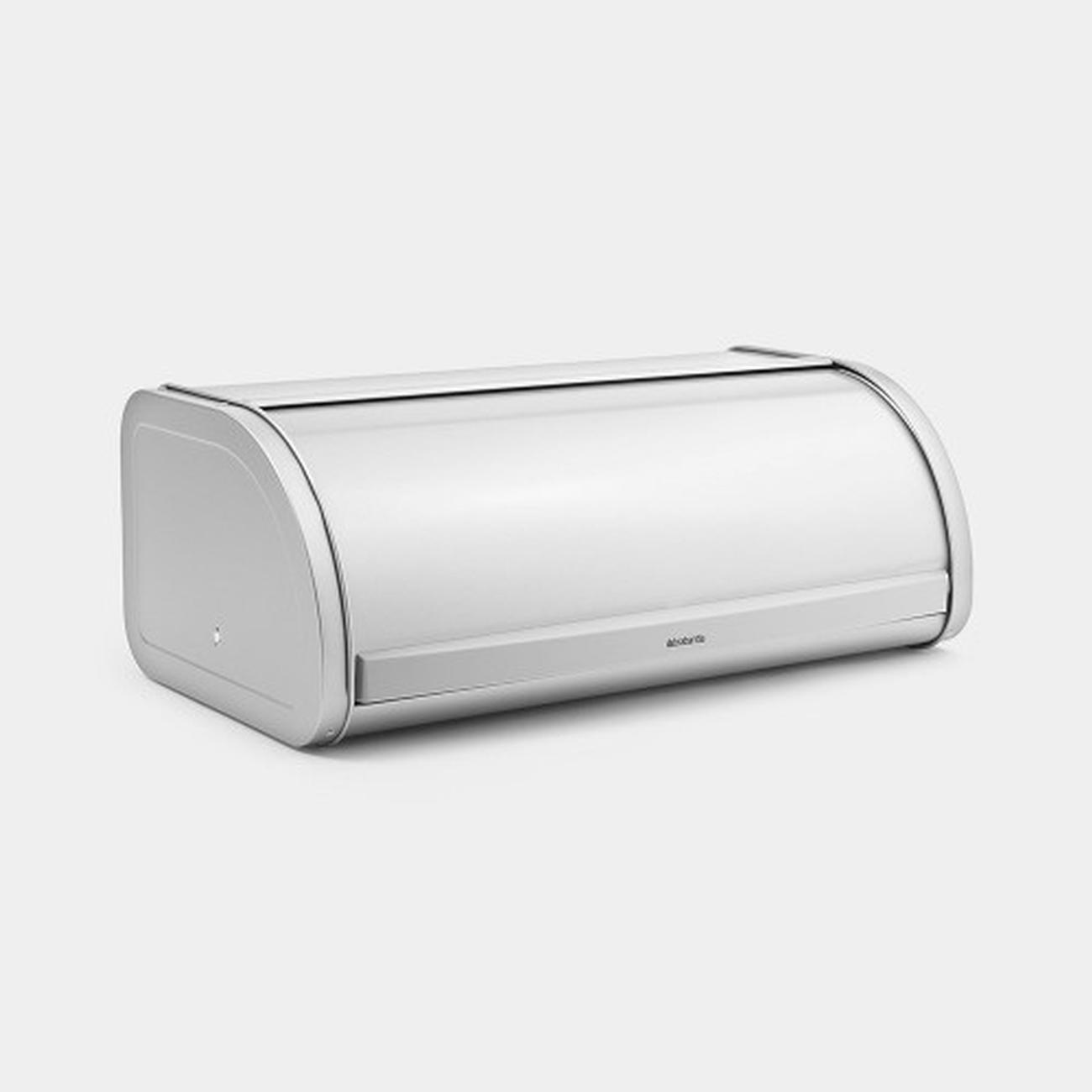 Brabantia Roll Top Bread Bin Metallic Grey