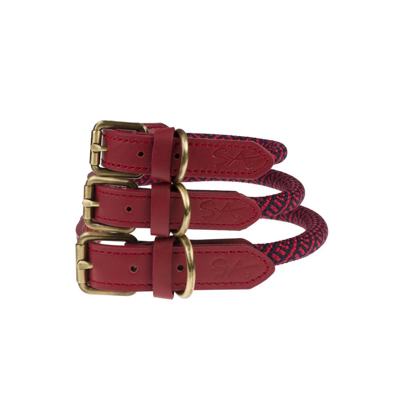 Sophie Allport Rope Collar Red Small