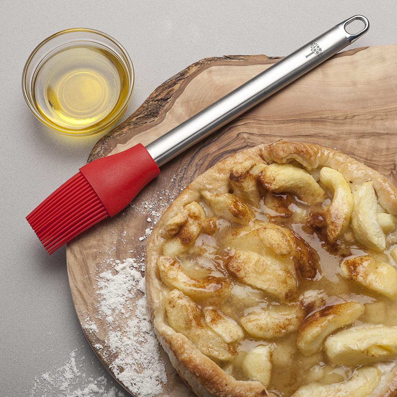 Zeal Silicone Pastry & Basting Brush Steel Handle