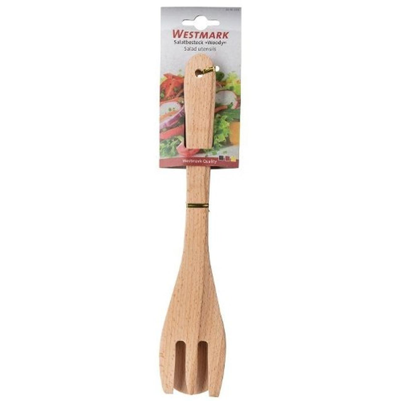 westmark-wooden-salad-servers - Westmark Salad Servers Woody