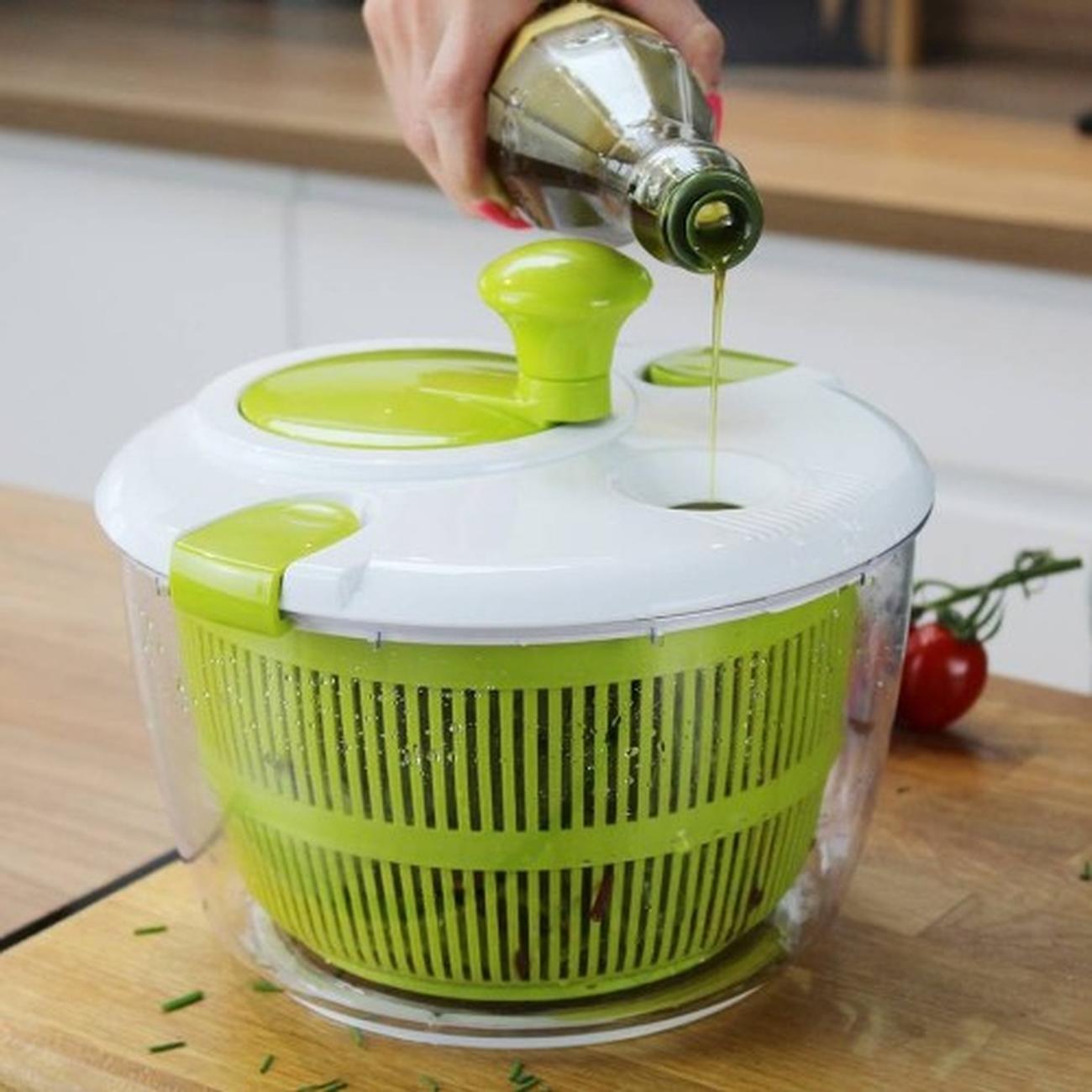 taylors-eye-witness-16cm-small-salad-spinner-clean-eating - Taylor's Eye Witness Small Salad Spinner 16.5cm