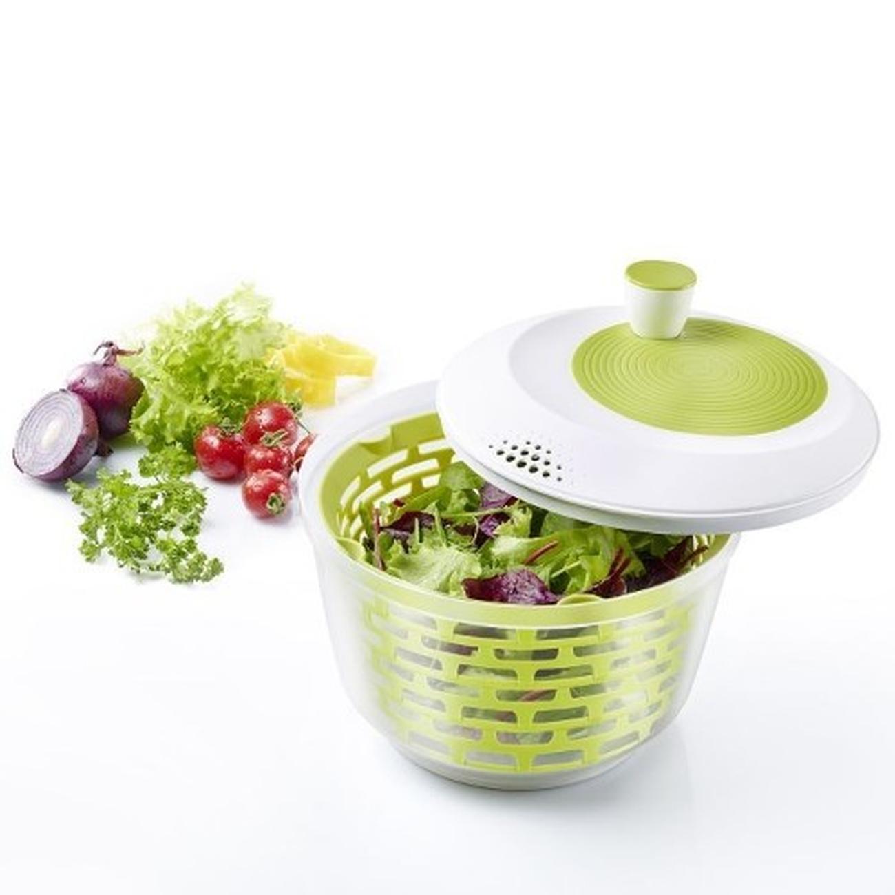 westmark-salad-spinner-spinderella-green-4L - Westmark Salad Spinner Spinderella 4400ml