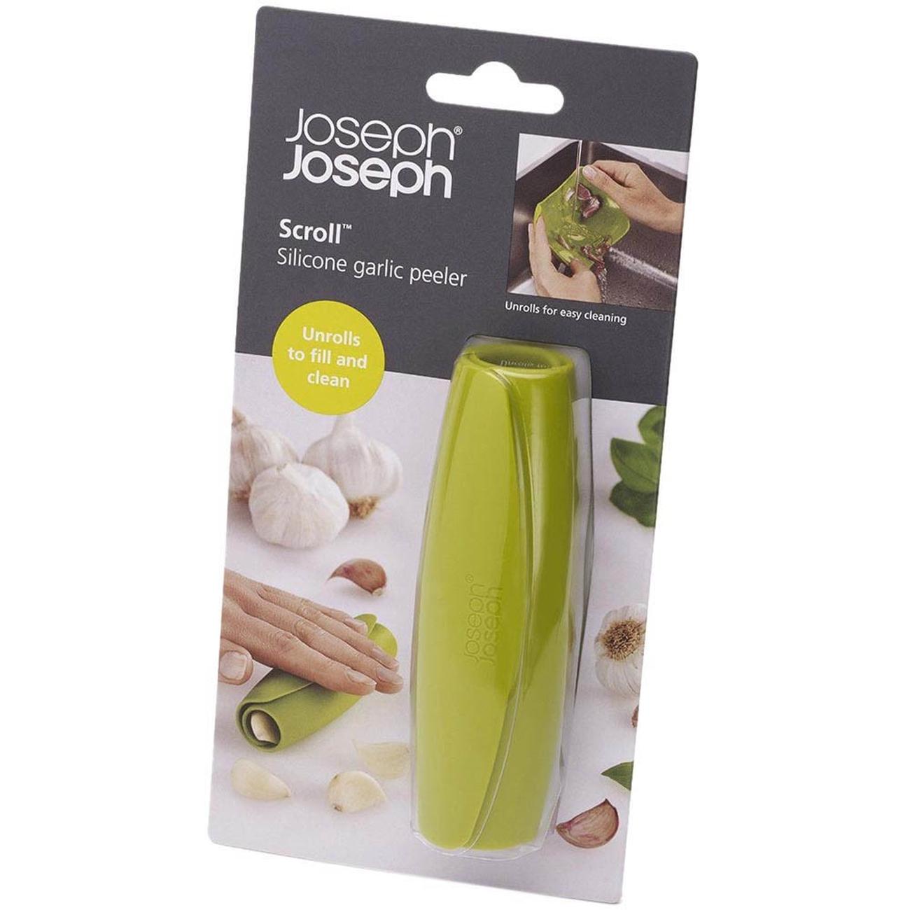 Joseph Joseph Scroll Garlic Peeler - Green