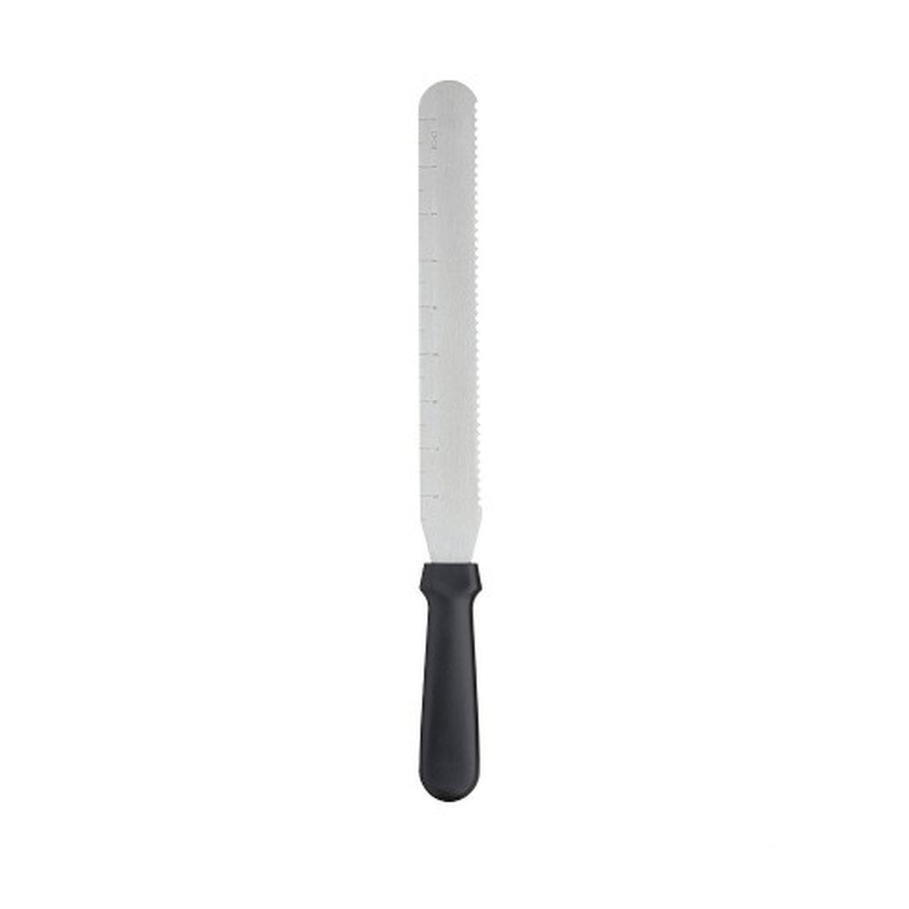 sweetly-does-it-stainless-steel-spatula-and-cake-knife - Sweetly Does It Serrated Spatula & Palette Knife