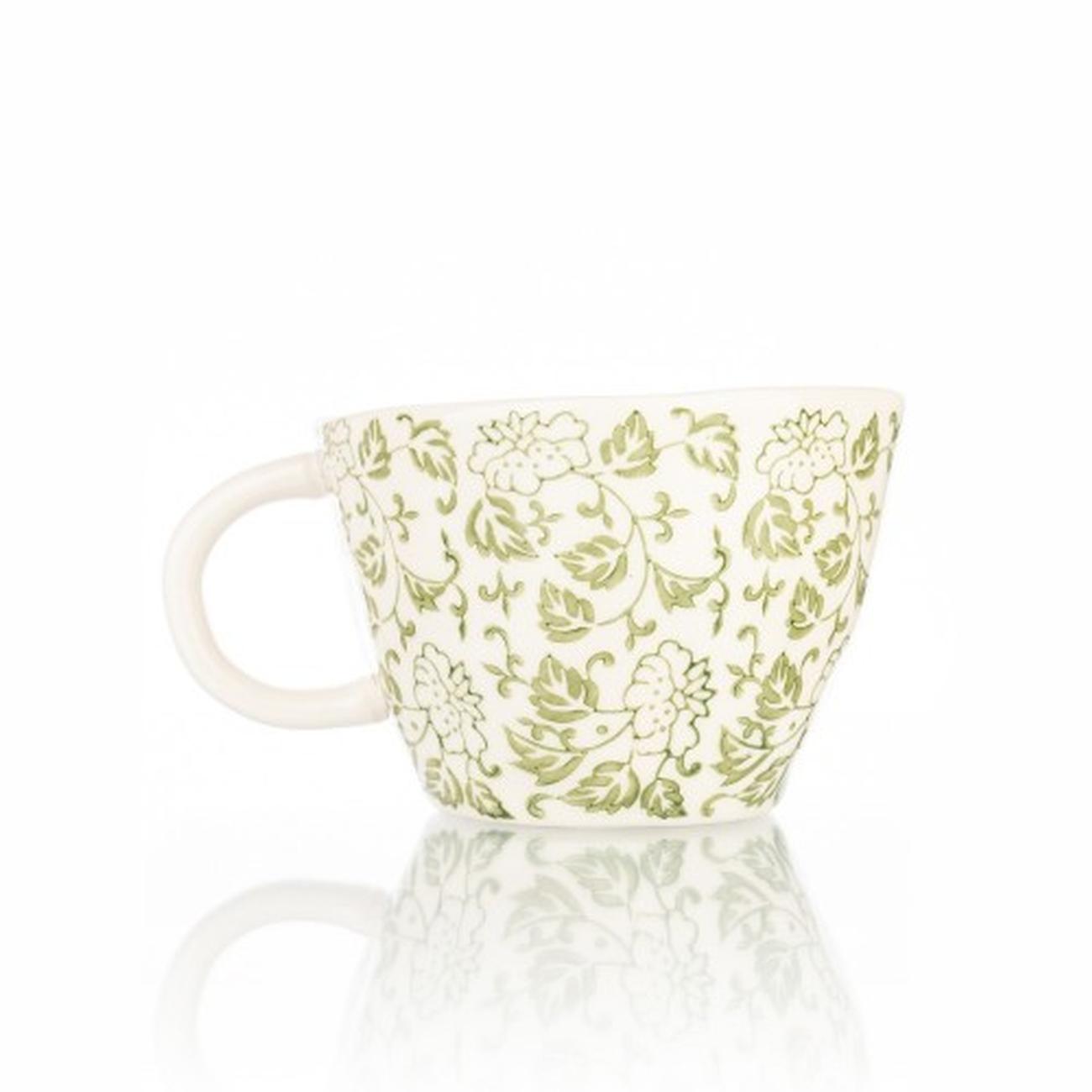 Siip-Green-Floral-Mug-1 - Siip Green Floral Mug 1