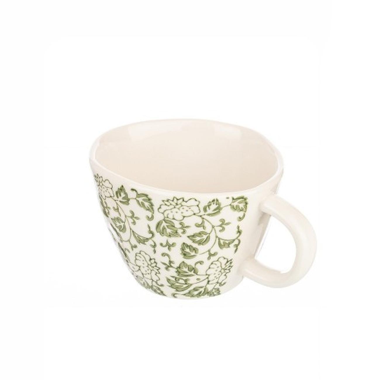 Siip-Green-Floral-Mug-1 - Siip Green Floral Mug 1