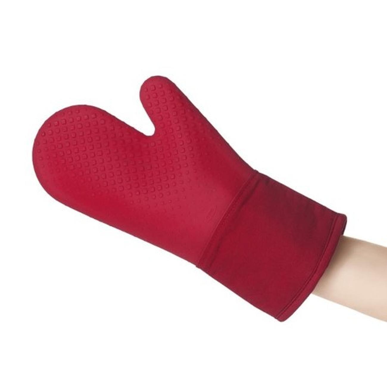 oxo-good-grips-silicone-oven-gauntlet-red - OXO Good Grips Silicone Oven Mitt Red