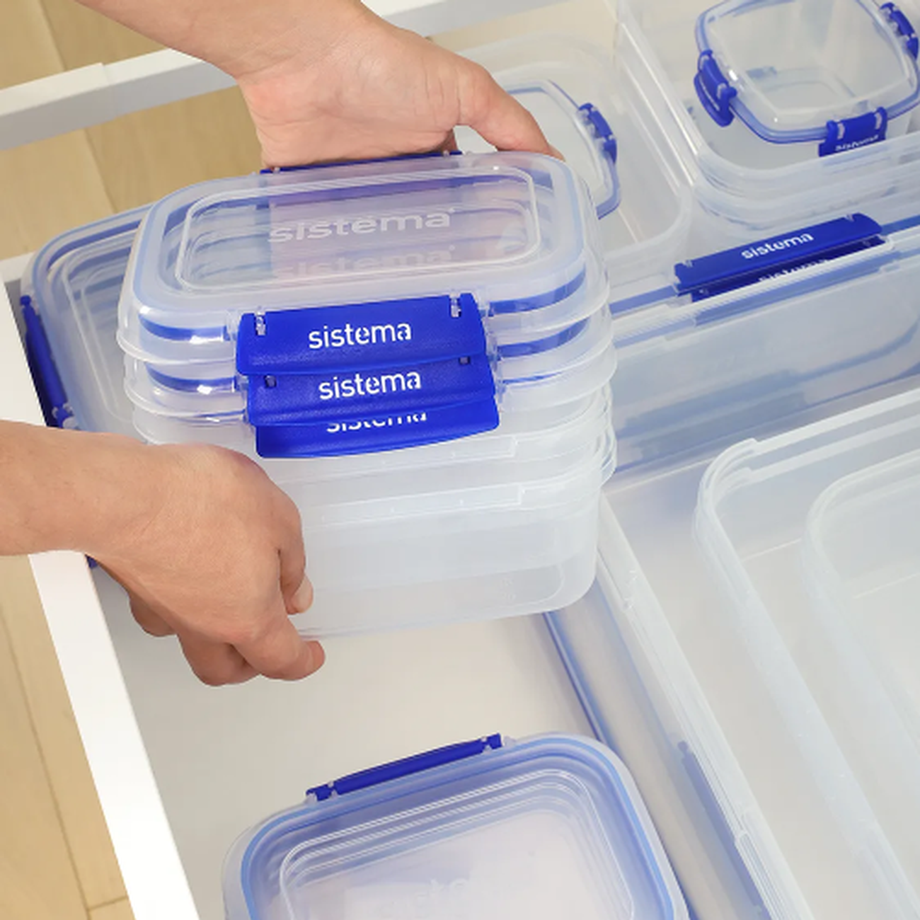 sistema-klip-it-plus-1L-rectangle-container - Sistema Klip It Plus Rectangle Container 1L