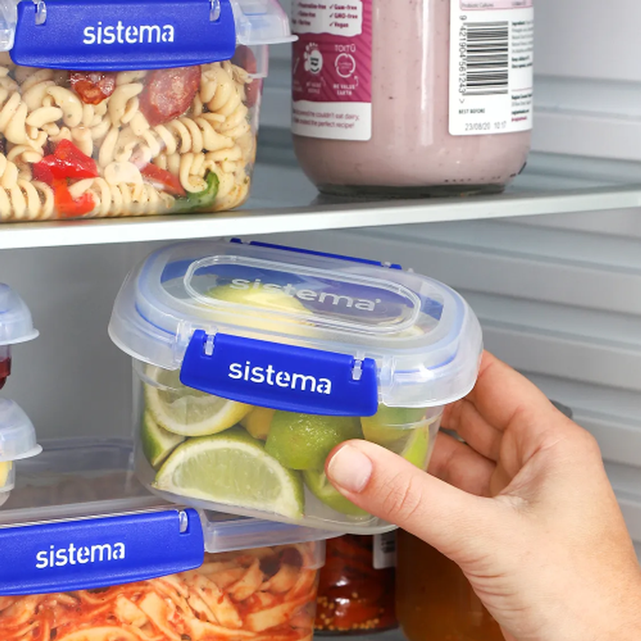 sistema-klip-it-plus-400ml-rectangular-container - Sistema Klip It Plus Rectangle Container 400ml