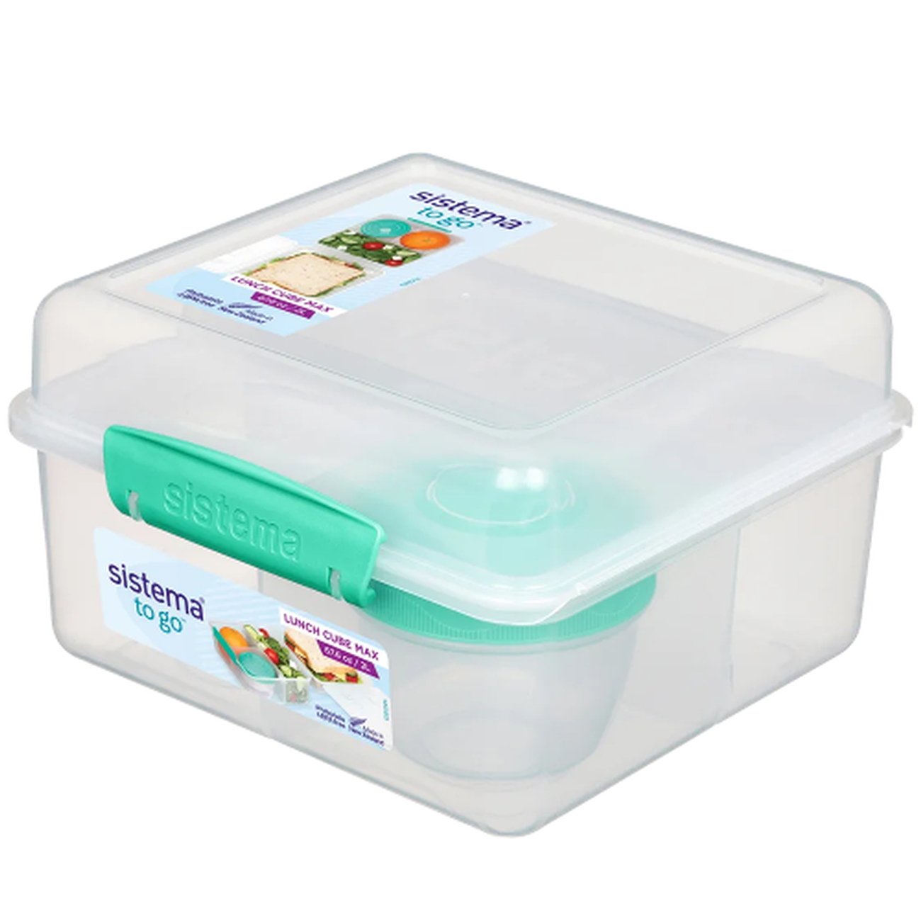 sistema-lunch-cube-max-to-go-2L - Sistema Lunch Cube Max To Go 2L