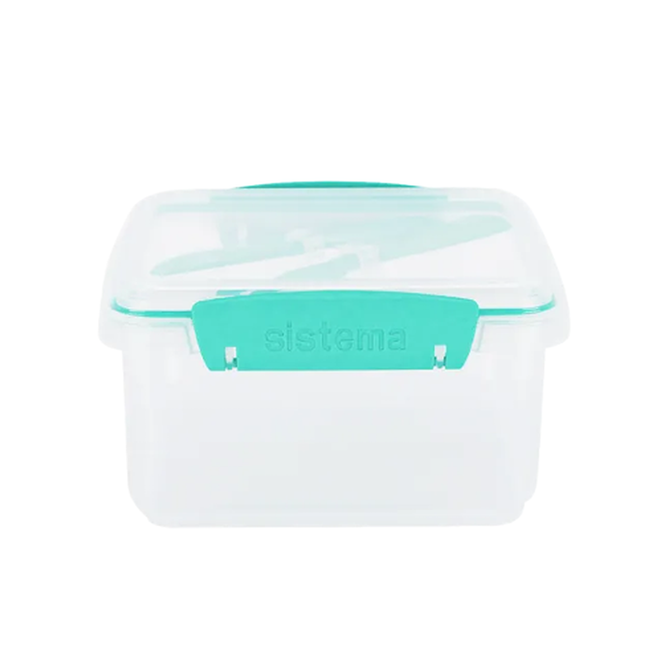 sistema-lunch-plus-to-go-with-cutlery-1200ml - Sistema Lunch Plus To Go with Cutlery 1.2L