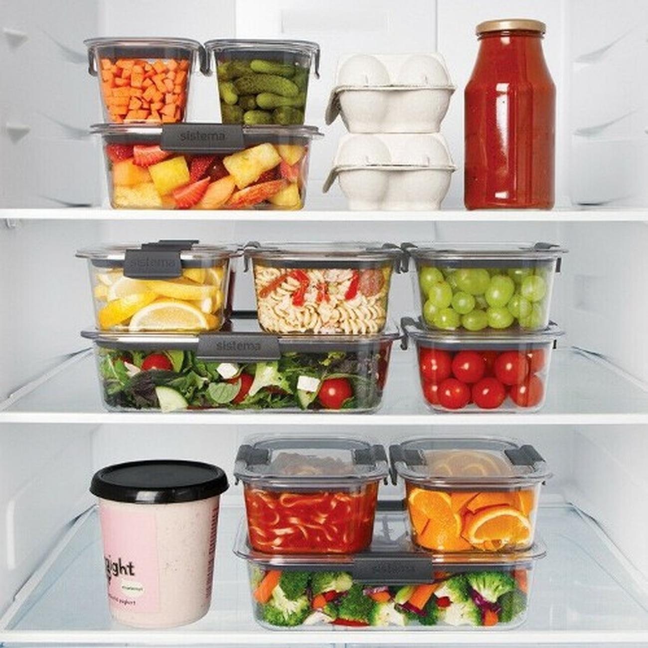 sistema-brilliance-380ml-food-container - Sistema Brilliance Storage Container 380ml