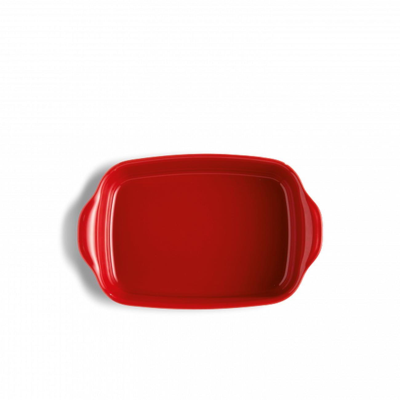 emile-henry-rectangular-oven-dish-small-red - Emile Henry Red Rectangular Oven Dish Small