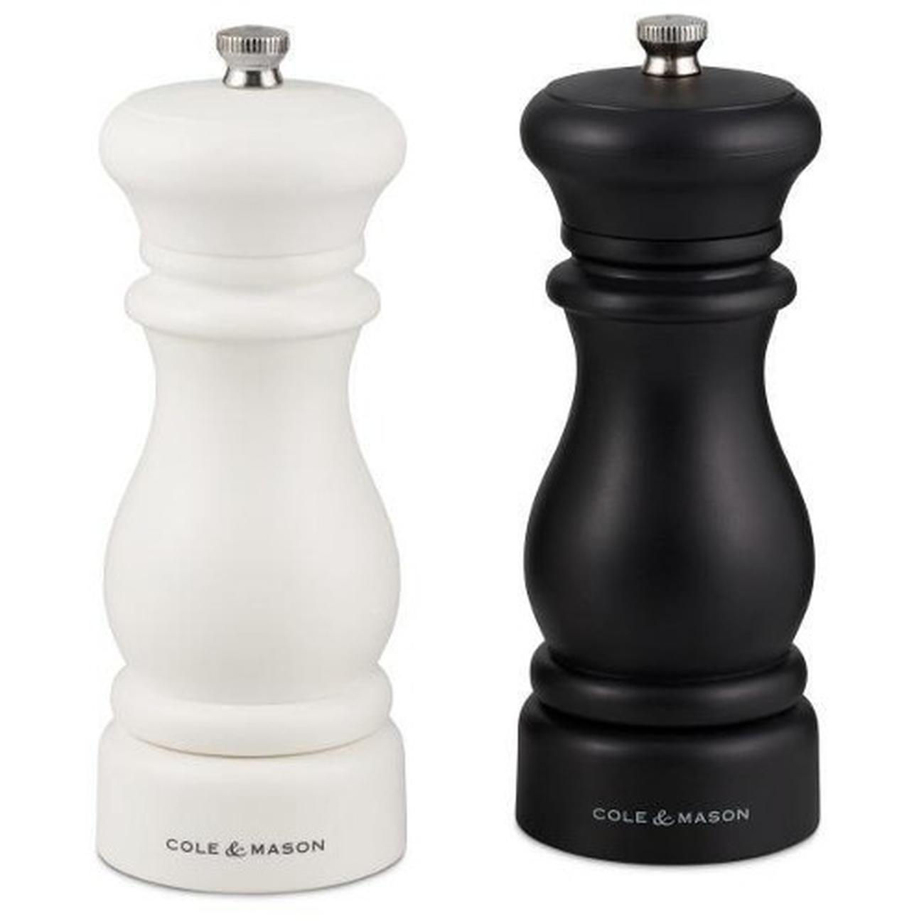 cole-and-mason-Southwold-capstan-pepper-salt-mills-150mm-gift-set - Cole & Mason Southwold Classic Salt & Pepper Mills Set 16.5cm