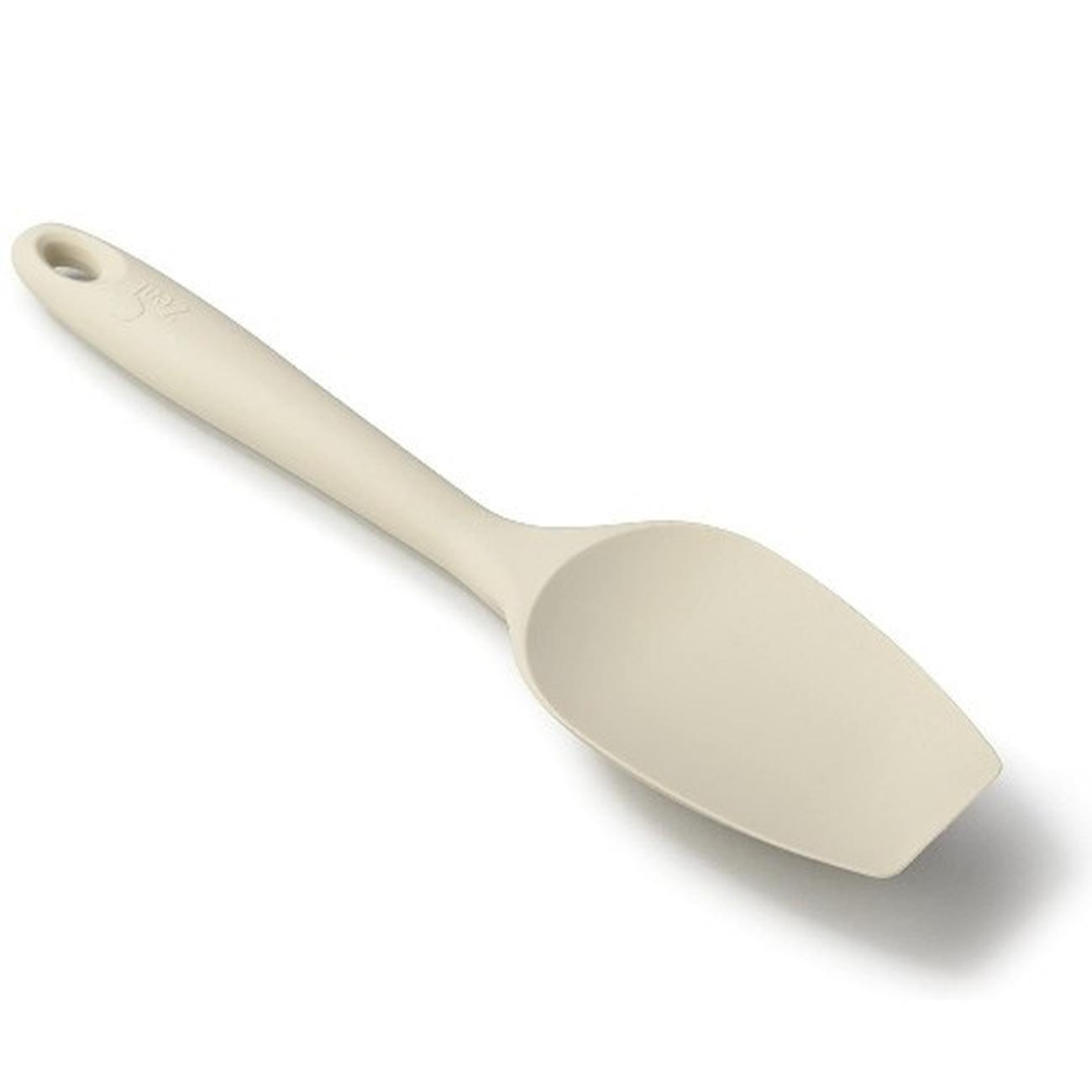 zeal-silicone-spatula-spoon-large-cream - Zeal Silicone Spatula Spoon Large Cream